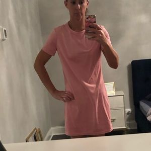 Zara faux suede dress